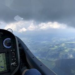 Flugwegposition um 10:31:53: Aufgenommen in der Nähe von Breisgau-Hochschwarzwald, Deutschland in 2511 Meter